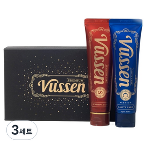 뷰센 기능성 치약 시린이 충치 케어 세트 S 120g + C 120g, 3세트