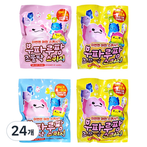 아가플러스 우파루파 폭신 스퀴시 랜덤발송 2p, 랜덤, 24개