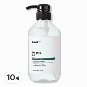 라비킷 마이드라이80 세탁세제 본품, 480ml, 1개입, 10개