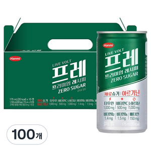한미사이언스 프레 프리미엄 레시피, 100개, 175ml
