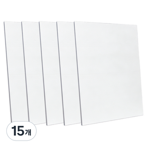 코쿠리 폼보드 우드락 60 x 90 cm 6W0091, 15개, 5mm