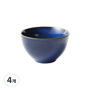 까사무띠 쎄나 공기 11cm, 블루, 4개
