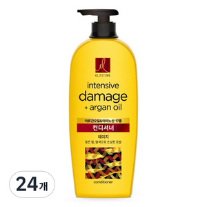 엘라스틴 모로칸 아르간오일 집중영양 데미지 컨디셔너, 24개, 680ml