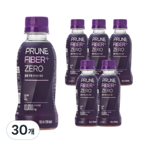 클룹 푸룬주스 화이바 제로, 30개, 180ml