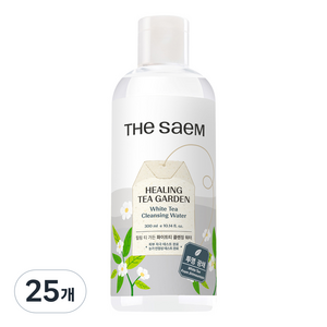 더샘 힐링 티 가든 화이트티 클렌징 워터, 300ml, 25개