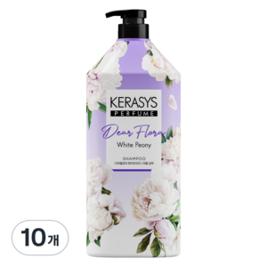 케라시스 디어플로라 화이트피오니 샴푸 화이트 피오니향, 10개, 1.5L
