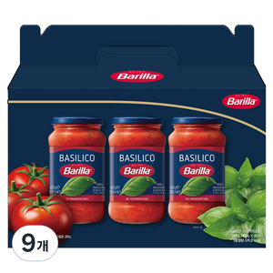 바릴라 바실리코 파스타소스, 400g, 9개