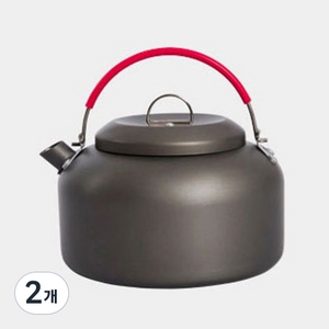 휴대용 캠핑 주전자 1.4L, 2개
