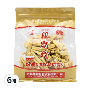 문봉 자른 건푸주, 6개, 500g