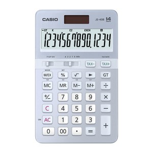 카시오 일반 계산기 JS-40B, 블루, 1개