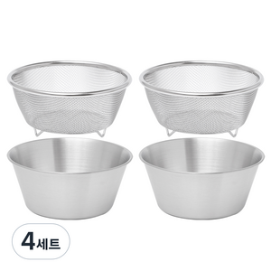 리본제이 뉴 미니 채반 + 볼 세트, 4세트