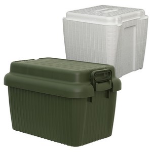 라이피스트 트래블 카고박스 대형 + 냉온 이너박스 13L, 그린, 55L