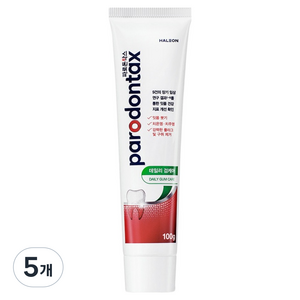 파로돈탁스 데일리 검케어 치약, 100g, 1개입, 5개