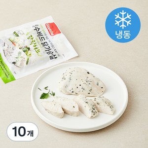 굽네 수비드 닭가슴살 갈릭허브 (냉동), 100g, 1개입, 10개