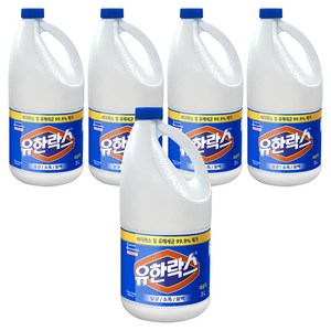 유한락스 레귤러 락스, 3L, 5개
