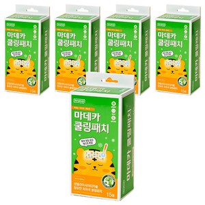마데카 쿨링 해열시트, 15개입, 5개