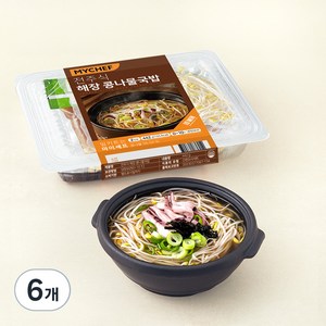 MYCHEF 전주식 해장 콩나물 국밥 밀키트 2인분, 442g, 6개