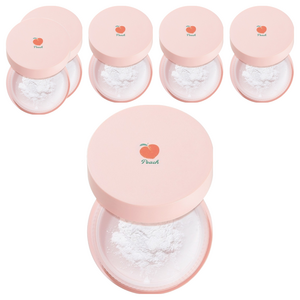스킨푸드 피치뽀송 멀티 피니시 파우더 대용량 15g, 6개