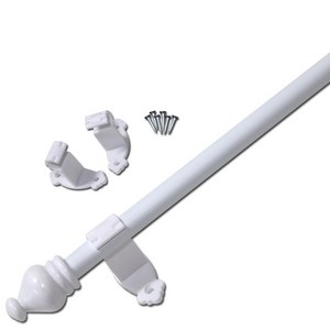 썬데코 02 15mm 바란스용 커튼봉, 화이트
