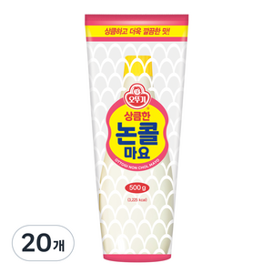 오뚜기 논콜마요, 500g, 20개
