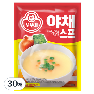 오뚜기 야채스프, 80g, 30개