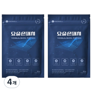 휴웰 요술손 패치 소형, 60개입, 4개