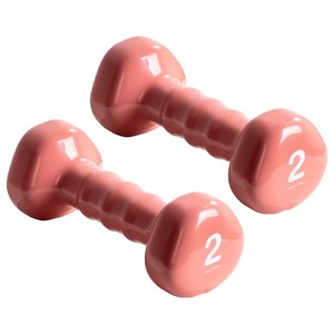아이워너 PVC 삼각 아령, 2kg, 2개