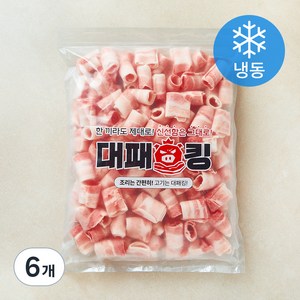 대패킹 진짜 정삼겹 대패삼겹살 (냉동), 2kg, 6개