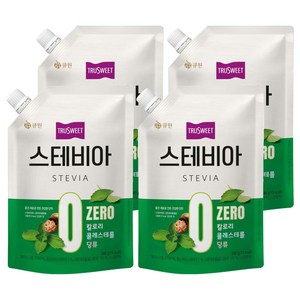 트루스위트 스테비아, 380g, 4개