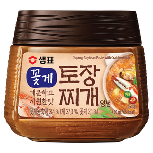 샘표 꽃게 토장 찌개양념, 450g, 1개