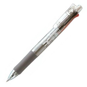 클립온멀티 다색펜 B4SA1, 클리어, 1개