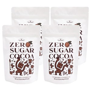 마녀의부엌 제로슈가코코아 벌크, 4개, 1개입, 250g