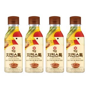 백설 깊은 감칠맛 치킨스톡, 350g, 4개