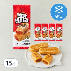 서울마님죽 불닭 떡마리 (냉동), 100g, 1개입, 15개
