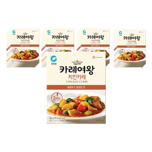 카레여왕 치킨카레, 160g, 20개