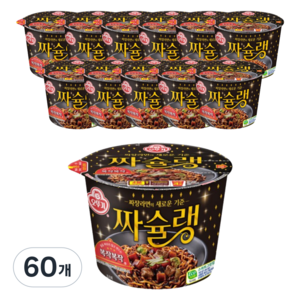 오뚜기 짜슐랭 용기 125g, 60개
