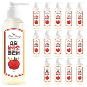 라벨영 쇼킹사과초 클렌저, 15개, 200ml