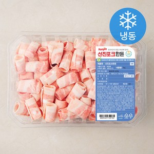 선진포크 한돈 대패 삼겹살 (냉동), 1kg, 1개