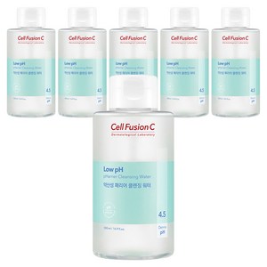 셀퓨전씨 약산성 패리어 클렌징 워터, 500ml, 6개