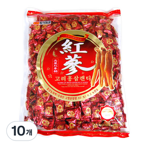 동아제과 고려홍삼캔디, 1.5kg, 10개