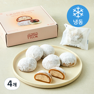 더바른 밤크림떡 (냉동), 60g, 4개, 6개입