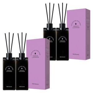밀크바오밥 시그니처 대용량 디퓨저, 프렌치라벤더, 500ml, 4개