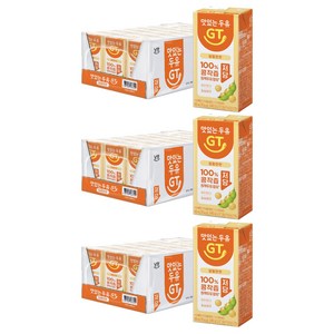 맛있는두유GT 달콤한맛 저당, 190ml, 72개