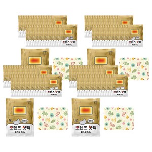 인라이프 국내 제조 파스형 붙이는 프렌즈 핫팩 50g, 120개