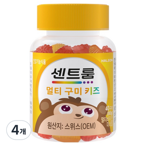 센트룸 멀티비타민 키즈, 40정, 4개