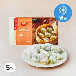 세미원 손으로 빚은 통새우딤섬 왕어혈교 (냉동), 200g, 5개