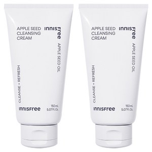이니스프리 뉴 애플 씨드 클렌징 크림, 150ml, 2개