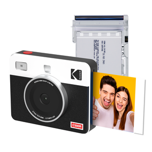 코닥 미니샷 3 레트로 즉석 카메라 C300R + 카트리지 8매, C300R(화이트), 1개