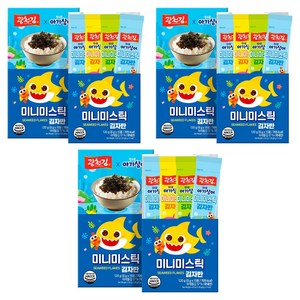 광천김 핑크퐁 미니미스틱 김자반 8g x 15p, 120g, 6개