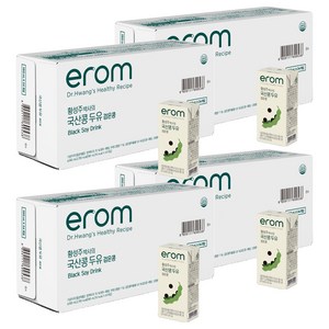이롬 황성주 검은콩 두유, 190ml, 96개